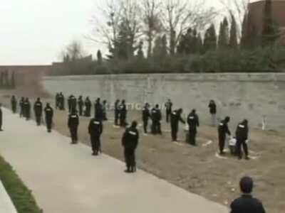 Mass execution of prisoners by the CCP in China