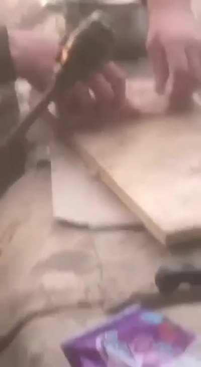 Grenade Meat Pounder and Ukrainian Chicken Recipe from the field