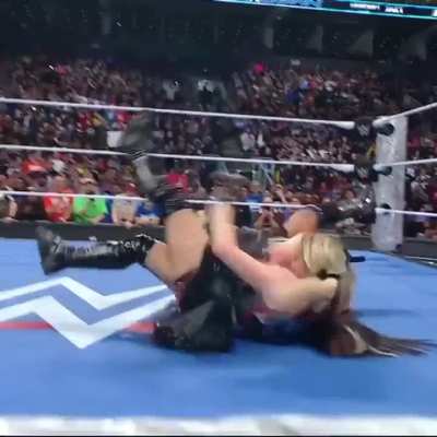 Alexa takes care of Roxanne - SmackDown 2/28/25