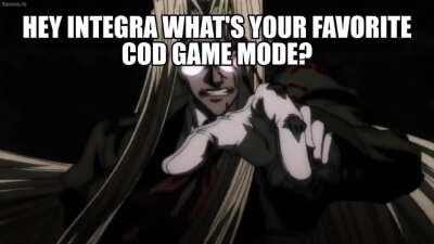 hellsing cod gaming