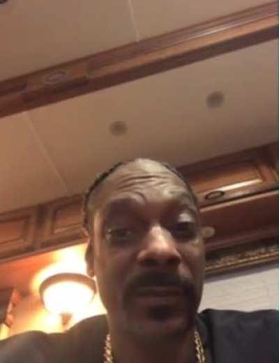 Snoop Dogg just challenged Davie?? mind blowing