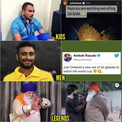 Cricketers after getting dropped from the squad.