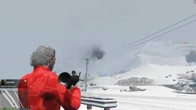 Saw someone bend a rocket with a flare so we tried it too.