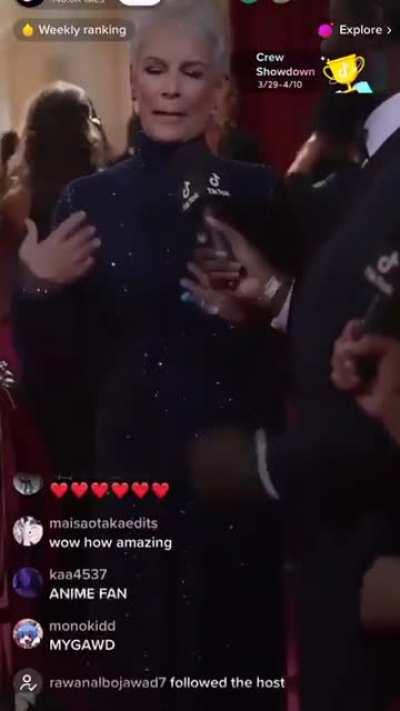 Jamie Lee Curtis stated at the Oscars that she wants everyone to watch One Piece And she is so ready to play Kureha in season 02