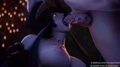 Eliza Messy Facefuck (Bouquetman) [Tekken]