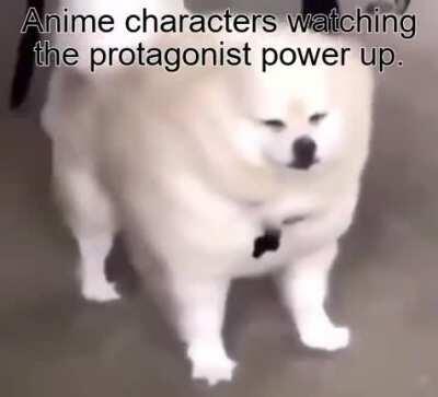 Anime Power Up Go BRRRRRRRRR.