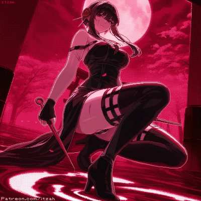 [OC] Yor pixel Art wallpaper.