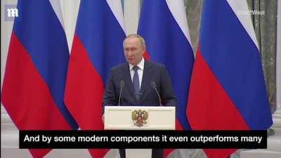 President of Russia Vladimir Putin warning statement yesterday of what would happen if Ukraine joins NATO