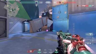 Their Jett toggled shortly after :) - Ace as an Omen Main, Ult Play