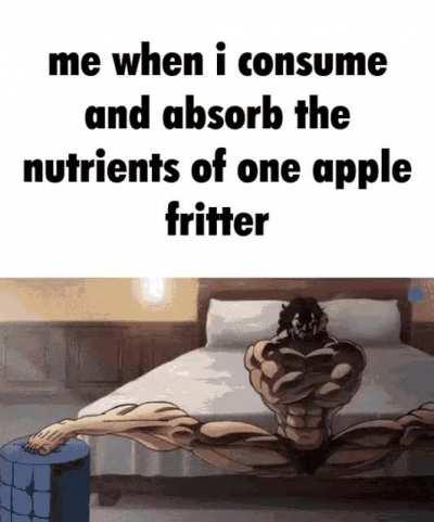 What's with all the Apple Fritter/Baki memes LMAO