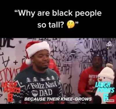 Shame that JJ won’t get this joke because he’s under 6ft