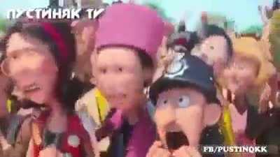 tell me, tell me chetnik, how much do you love serbia