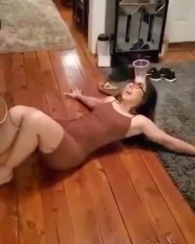 while I do this drink