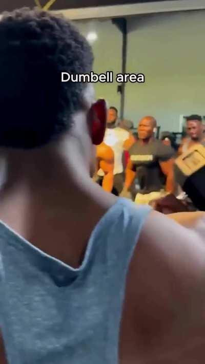 Gym peak hours be like...