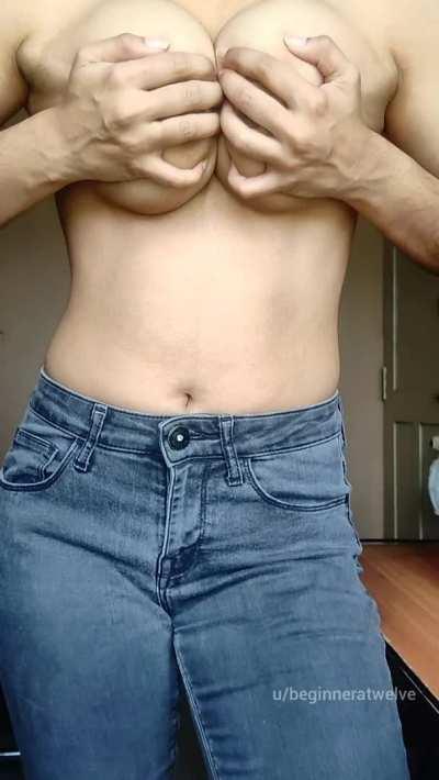 What do you think of my soft Indian tits? 😌