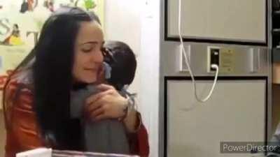 Deaf kid hears for the first time