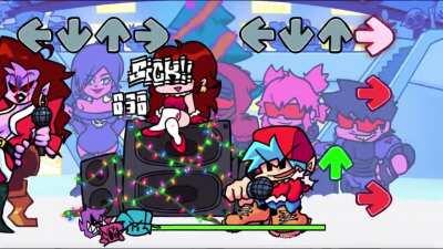 Guys I'm going to get Blammed by the Dad with a gun on Christmas and I think Pico in the back is happy about that