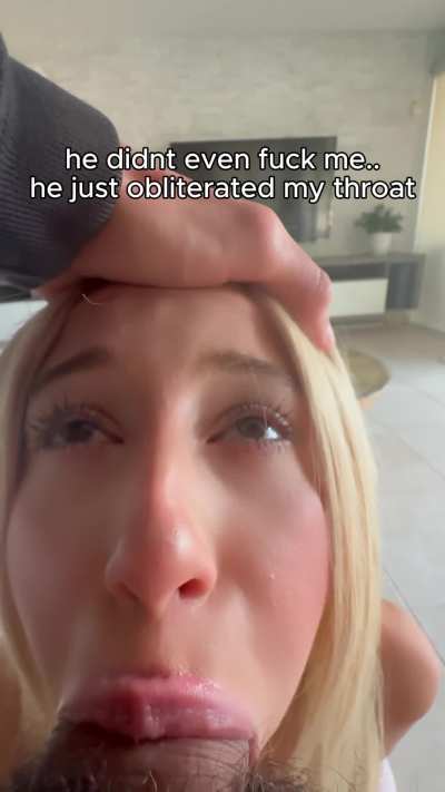 I love letting random guys break me ♡