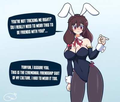 Bunny Yunyun thing I did