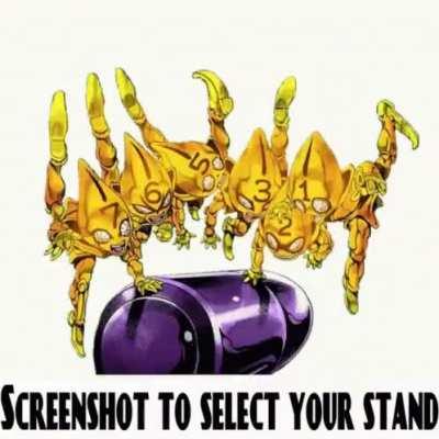 Stand Battle in the comments Let's go!