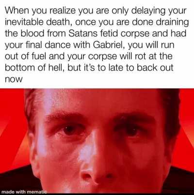 We must keep going deeper.