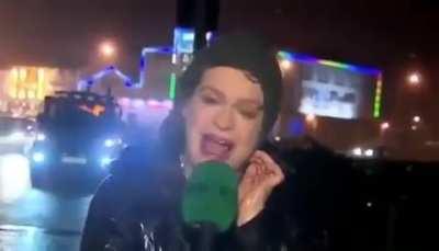WCGW when reporting in extreme weather conditions