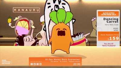 uh oh , who let Nene sell her merch on tv?