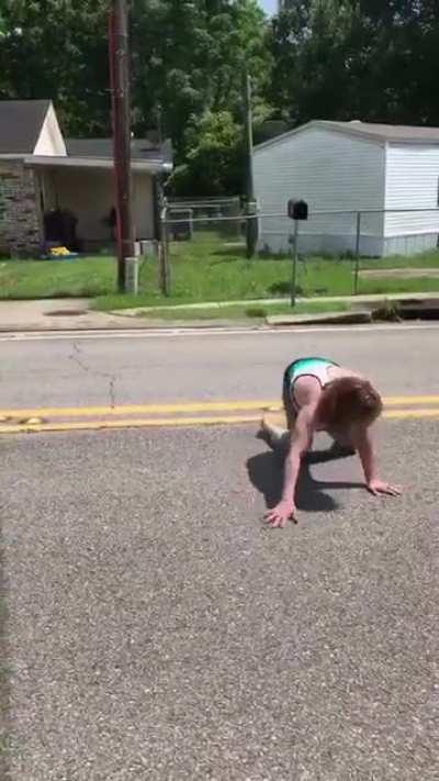 When the drugs hittin’ just right....