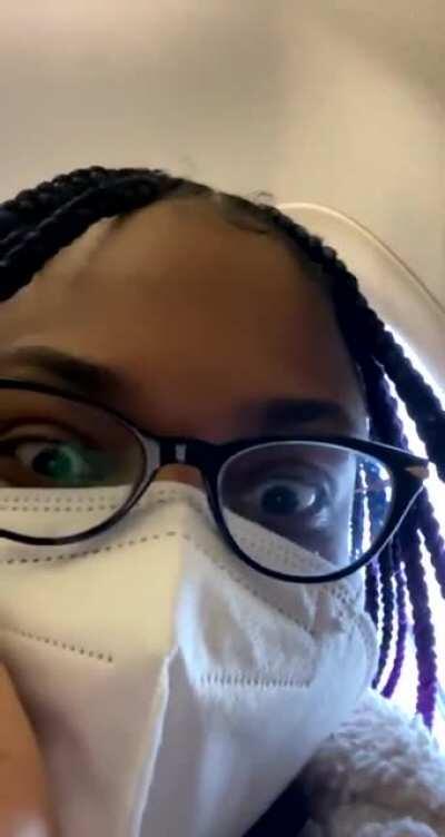 Stuck in a plane full of Trump supporters leaving D.C.