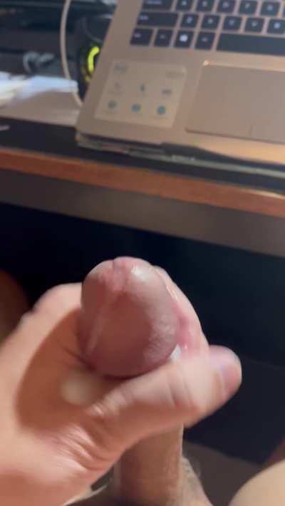 Spurts went everywhere 💦