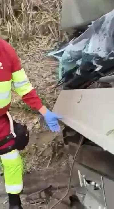 Accidente aún sigue vivo 😳