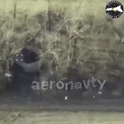 The defeat by FPV drones of two Russian self-propelled guns 2C7 Pion on the tip of the Vector UAV of the Aeronauts division. January 2025, location not disclosed.