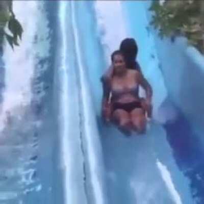 WCGW going down the slide too early