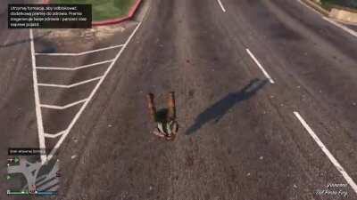 I was cruising with my mate around the city when some guy started shooting at us an this happened.