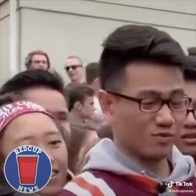 “She loves sports and she loves broccoli so we are here”