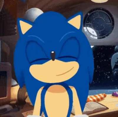 Why Sonic is happy?