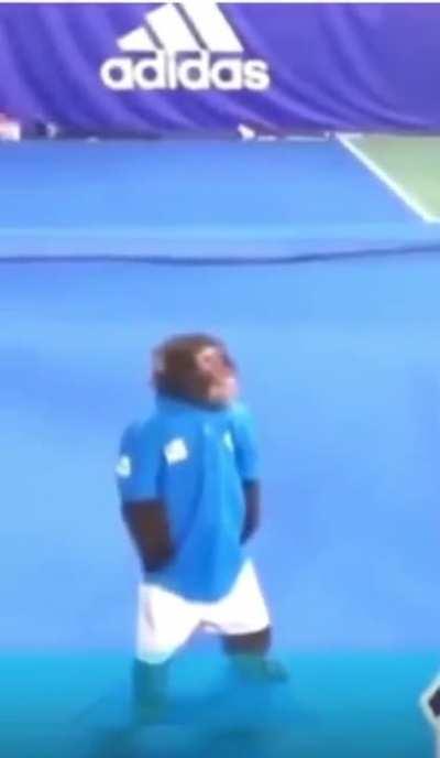 Bro didn't get paid enough.