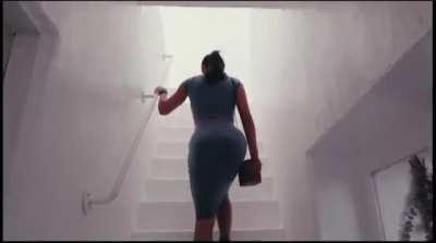 Looking thicc in a tight dress