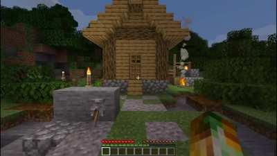 Realistic explosion in Minecraft