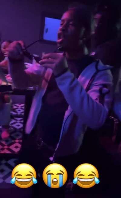 Nlmb Gmoney, Kryo & Big Opp tweakin wit AMF Kay for wearin a vest 😂