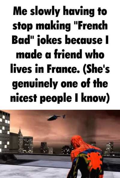 Shout out to my resident French friend if you see this