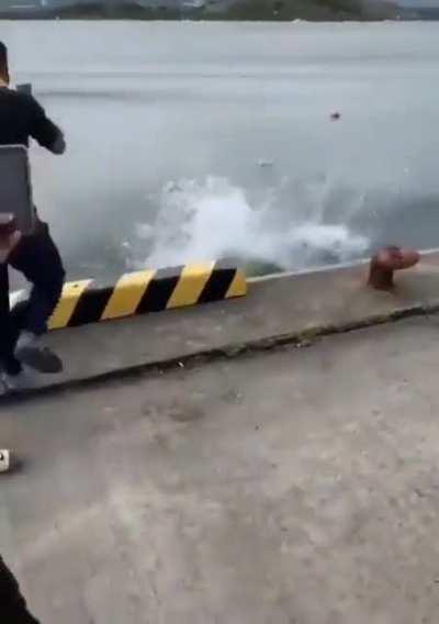 trying to get that extra distance 😂