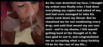 Choosing cock over breathing