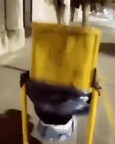 Just gonna sit in this trash bin