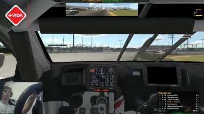 Nicolas Varrone, now an F2 driver, playing iRacing with a G27 and an unusual FOV.