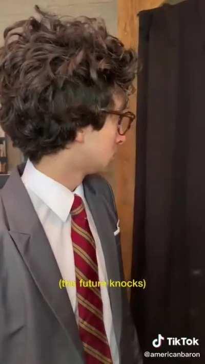 The peek into the future got me 🥺