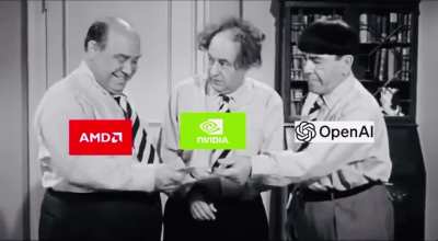 OpenAI, NVIDIA, and AMD, The Tech Triangle That’s Driving the Market