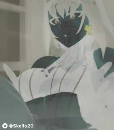 Kronii's infinite tit fuck.