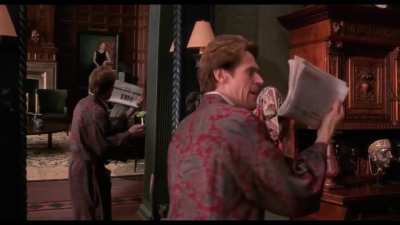 Le Papa's just not been the same since he put on that Yvetal Death mask.