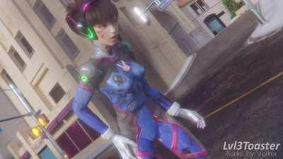 D.Va's selfie gets interrupted (Lvl3Toaster)
